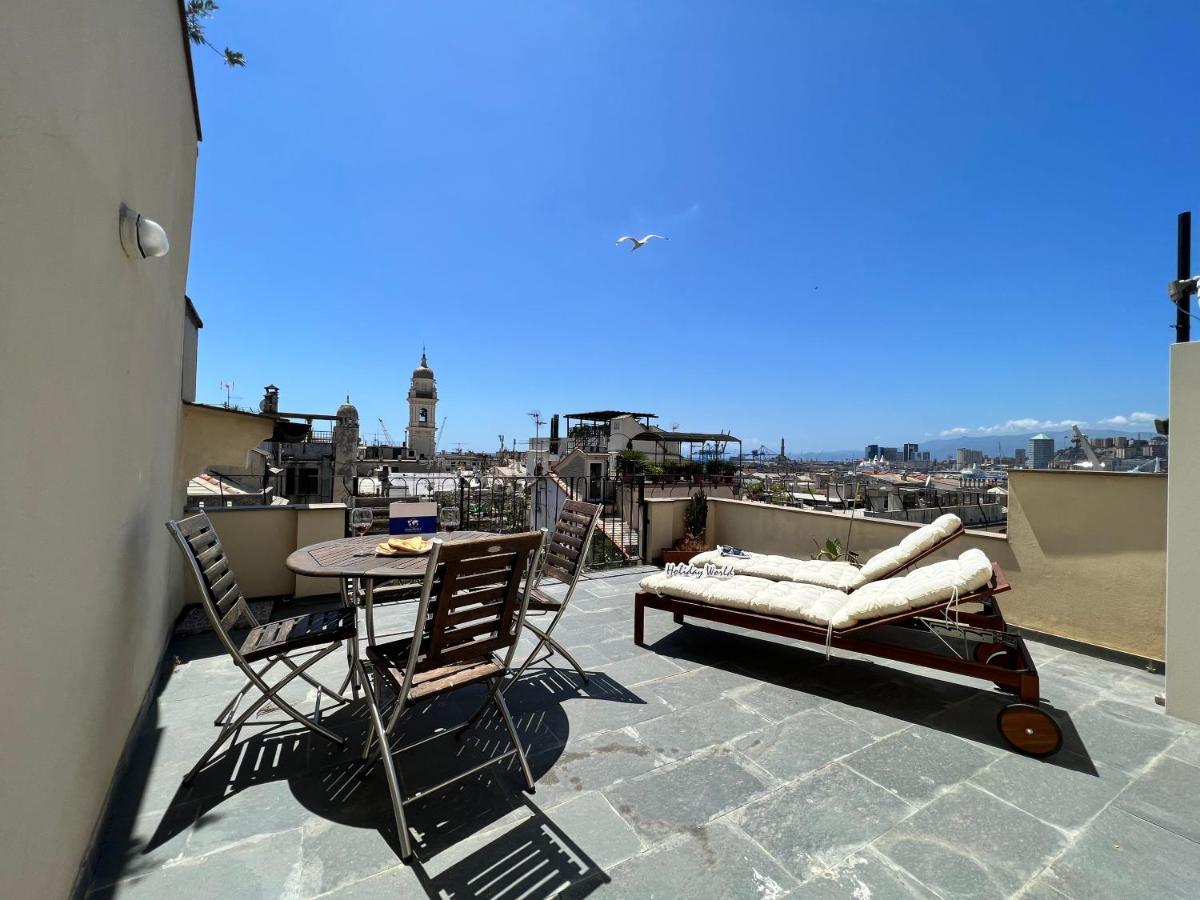 La Terrazza Del Porto Antico By Holiday World Apartment Genoa Exterior photo